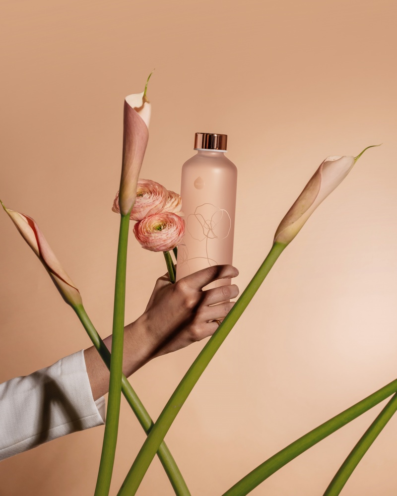 Sklenená fľaša EQUA MISMATCH Bloom, 750 ml